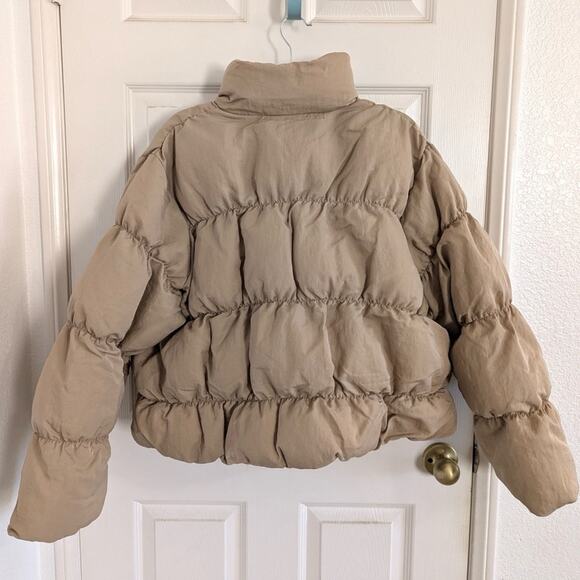 NIKE Air Jordan Water Repellent Nylon Puffer Jacket Puffer Jacket Size L - Picture 4 of 11